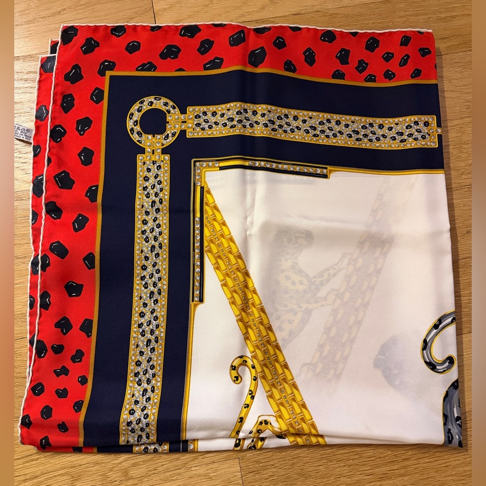 Cartier Silk Scarf - Picture 5 of 5